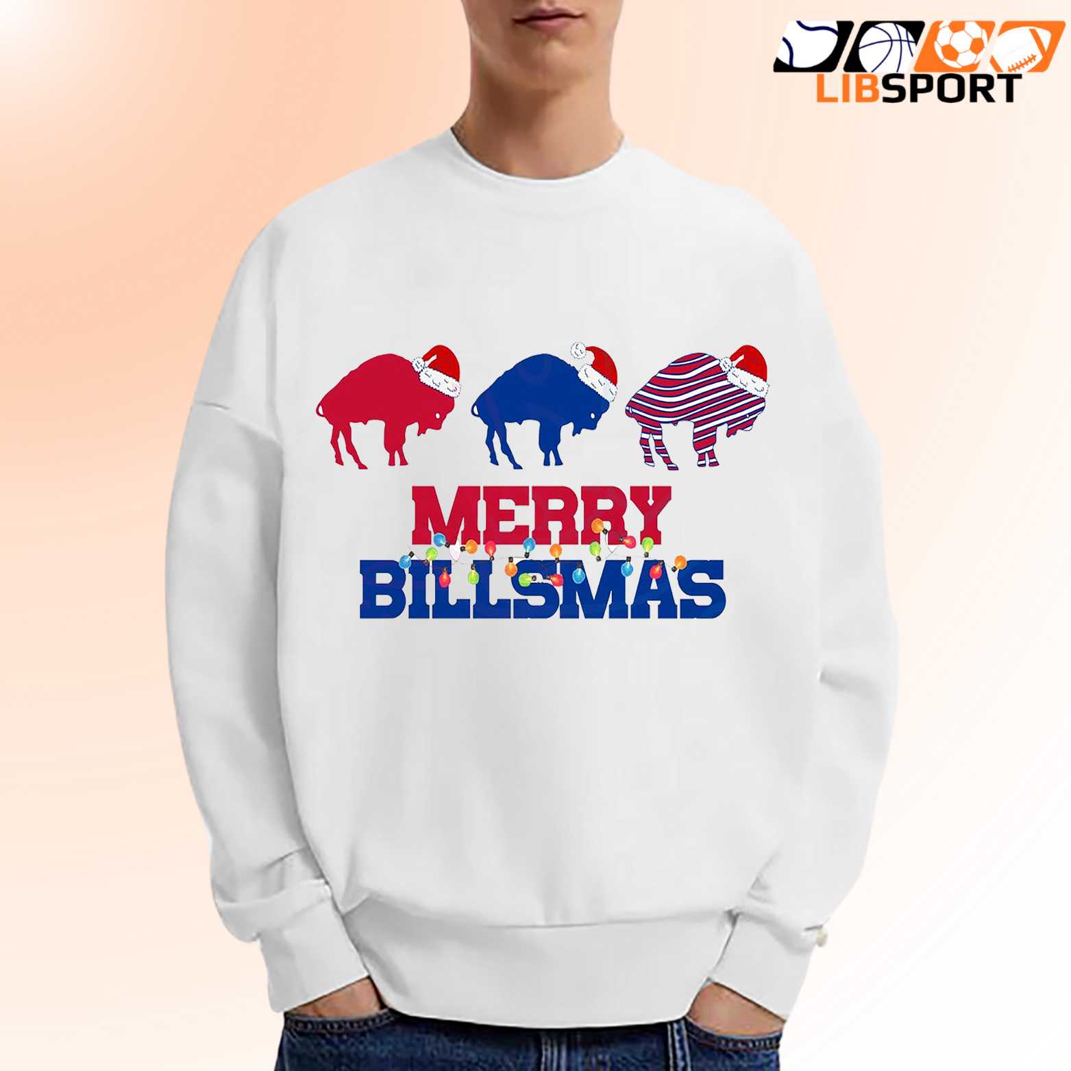 Funny Merry Billsmas T-Shirt, Buffalo Bills Christmas Football Tee